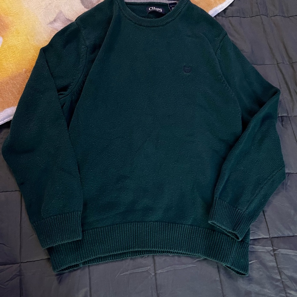 Chaps Dark Green Sweater